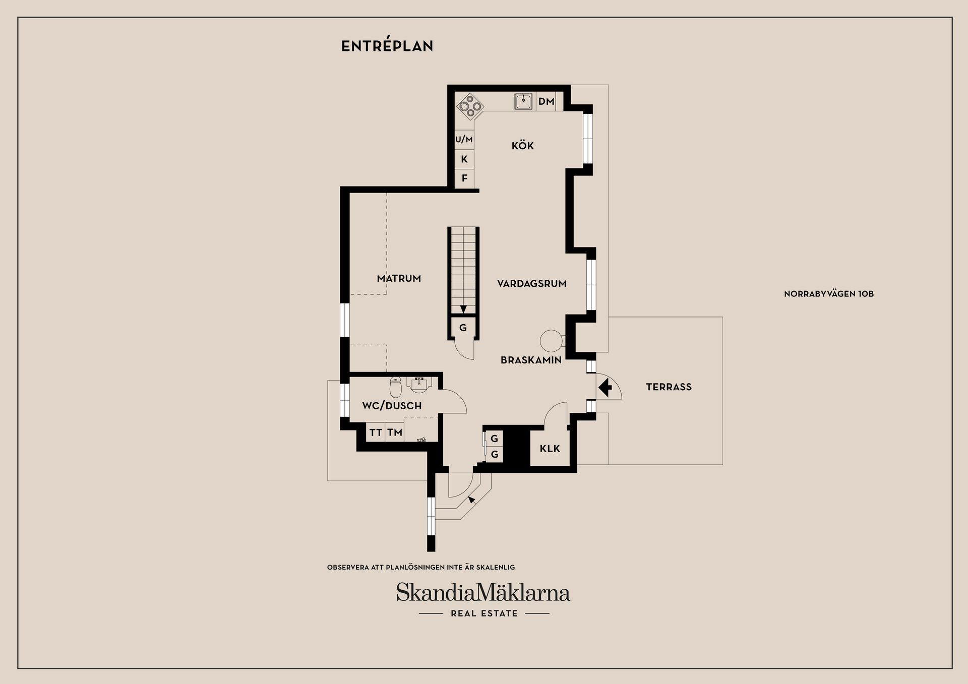 Bostadsrätt, Norrabyvägen 10B, Norraby, Tranås