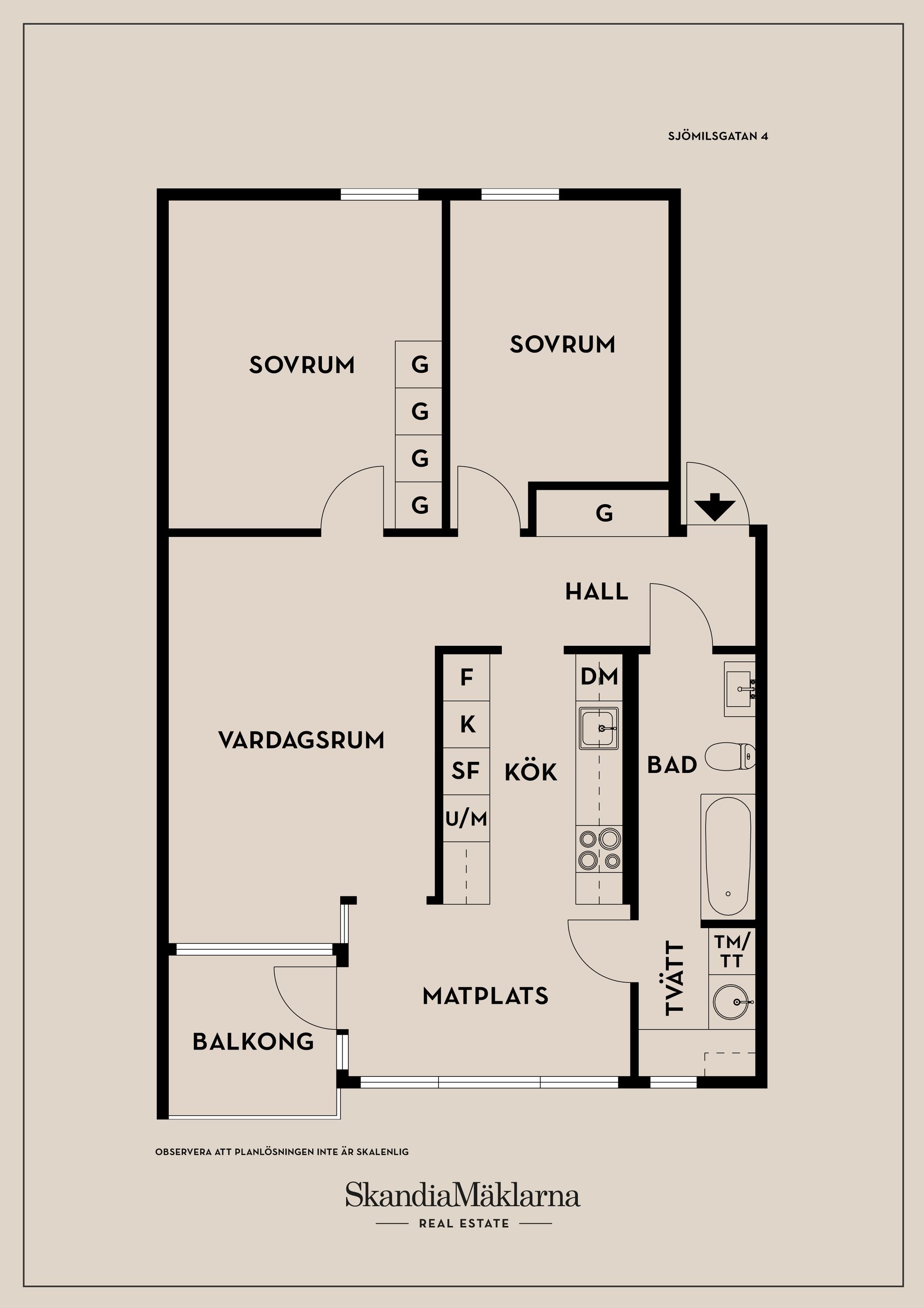 Bostadsrätt, Sjömilsgatan 4, Flatås, Göteborg