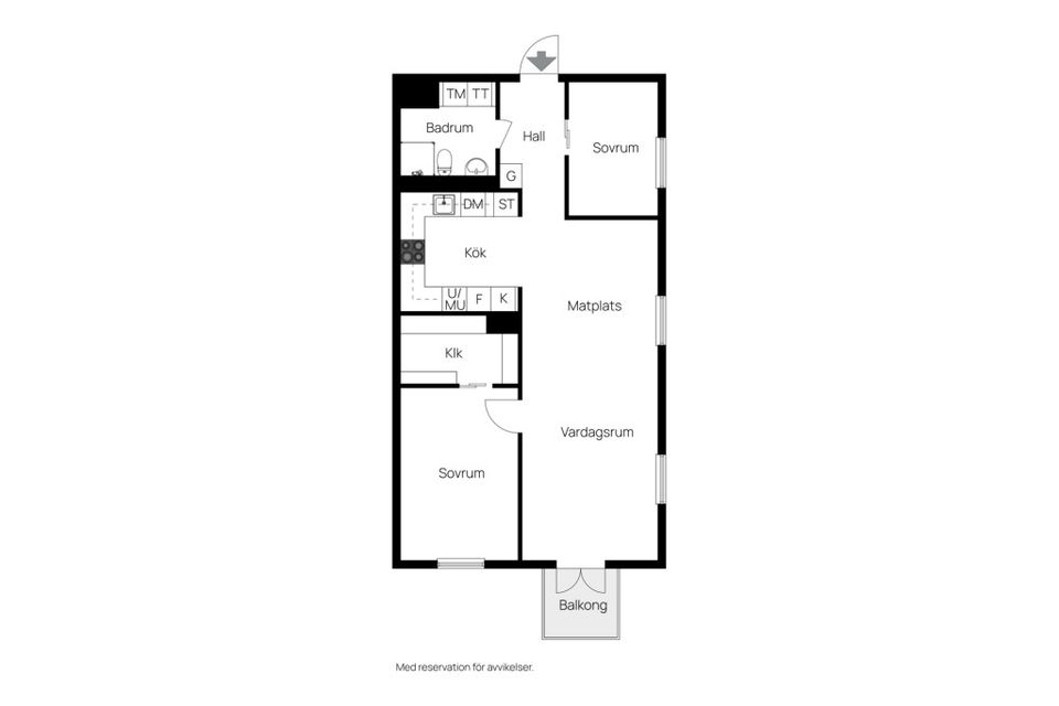 Bostadsrätt, Mjölnarvägen 18, Kvarnholmen, Nacka