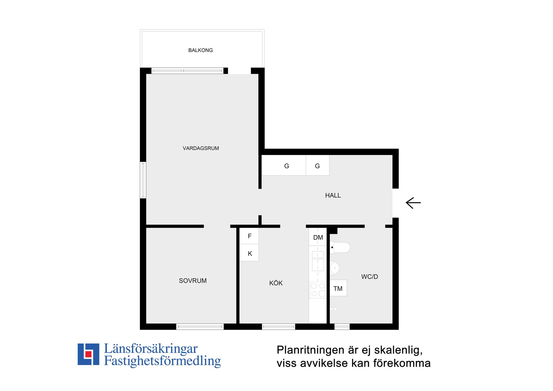 Bostadsrätt, Herrgårdsvägen 97, Centralt, Upplands Väsby