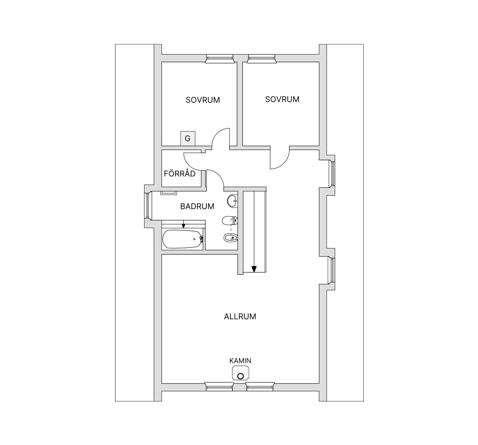 Villa, Fiskevägen 11, Skyrup, Hässleholm