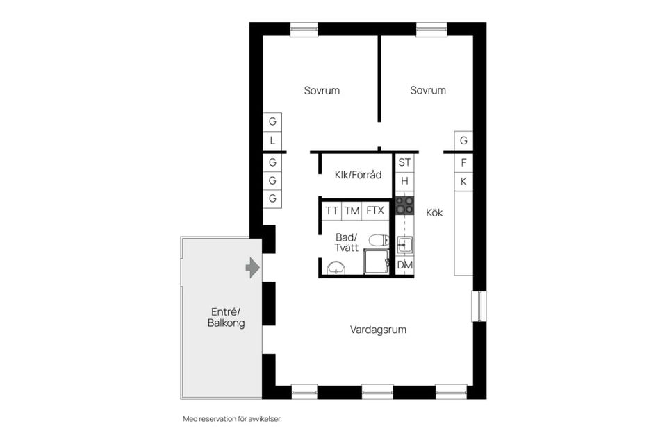 Bostadsrätt, Gustaf Janzéns gata 33, Kneippen Syd/Sandtorp, Norrköping