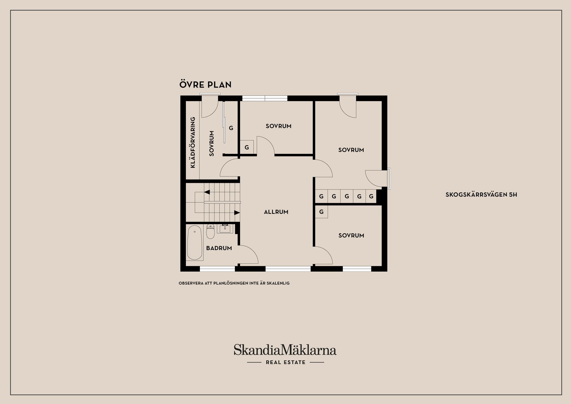 Radhus, Skogskärrsvägen 5H, Högmora, Huddinge
