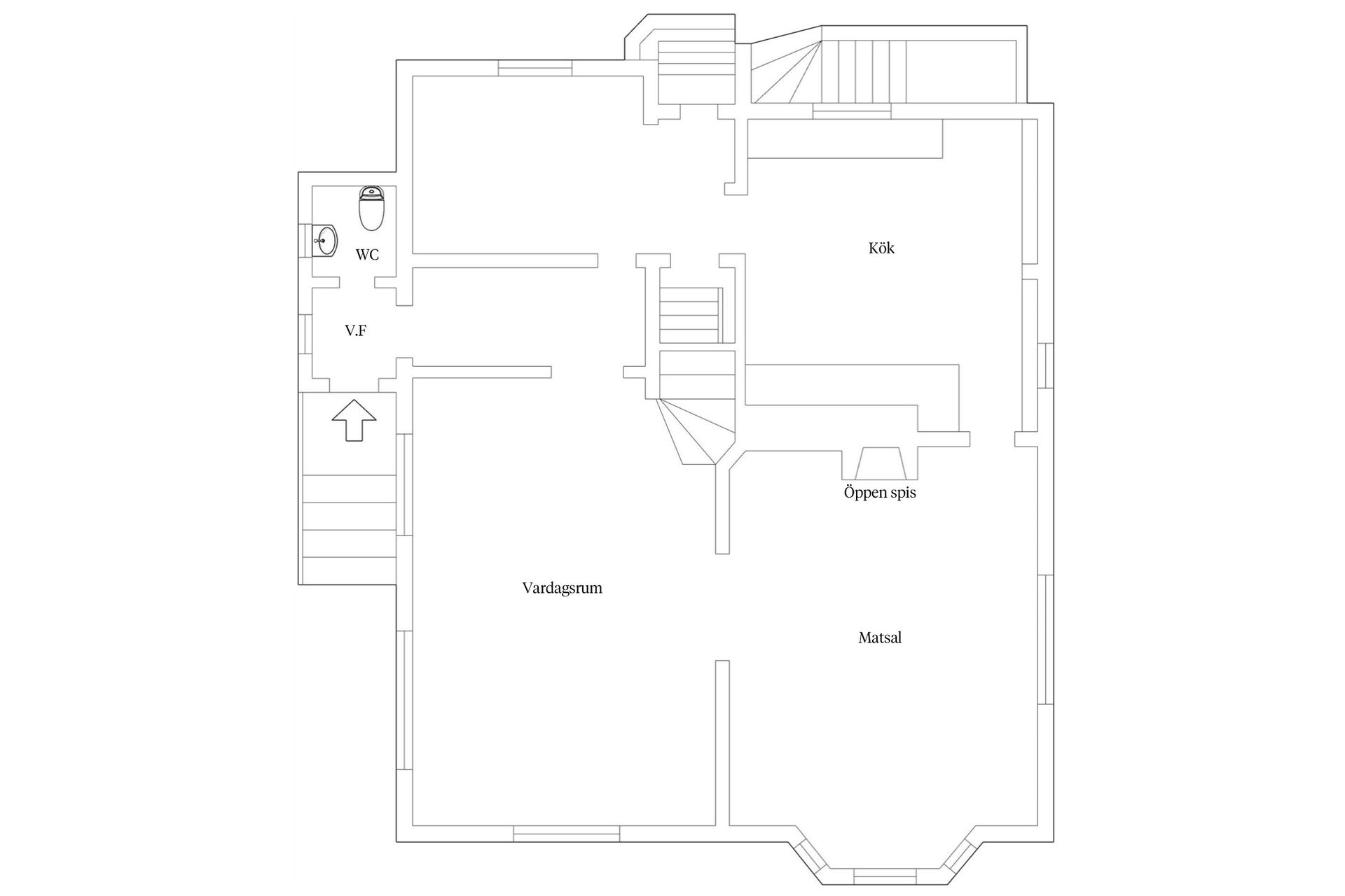 Villa, Yxhammarsgatan 23, Borås - Centrum, Borås