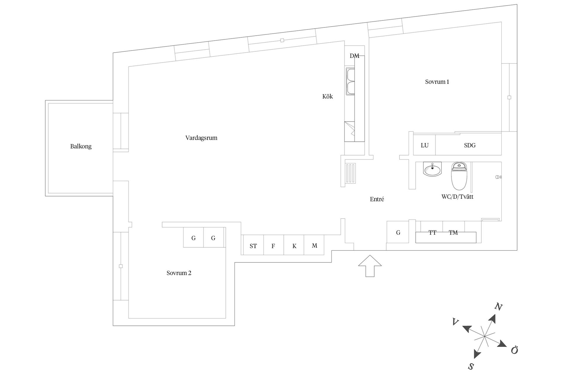 Bostadsrätt, Götaverksgatan 25, Lindholmen, Göteborg