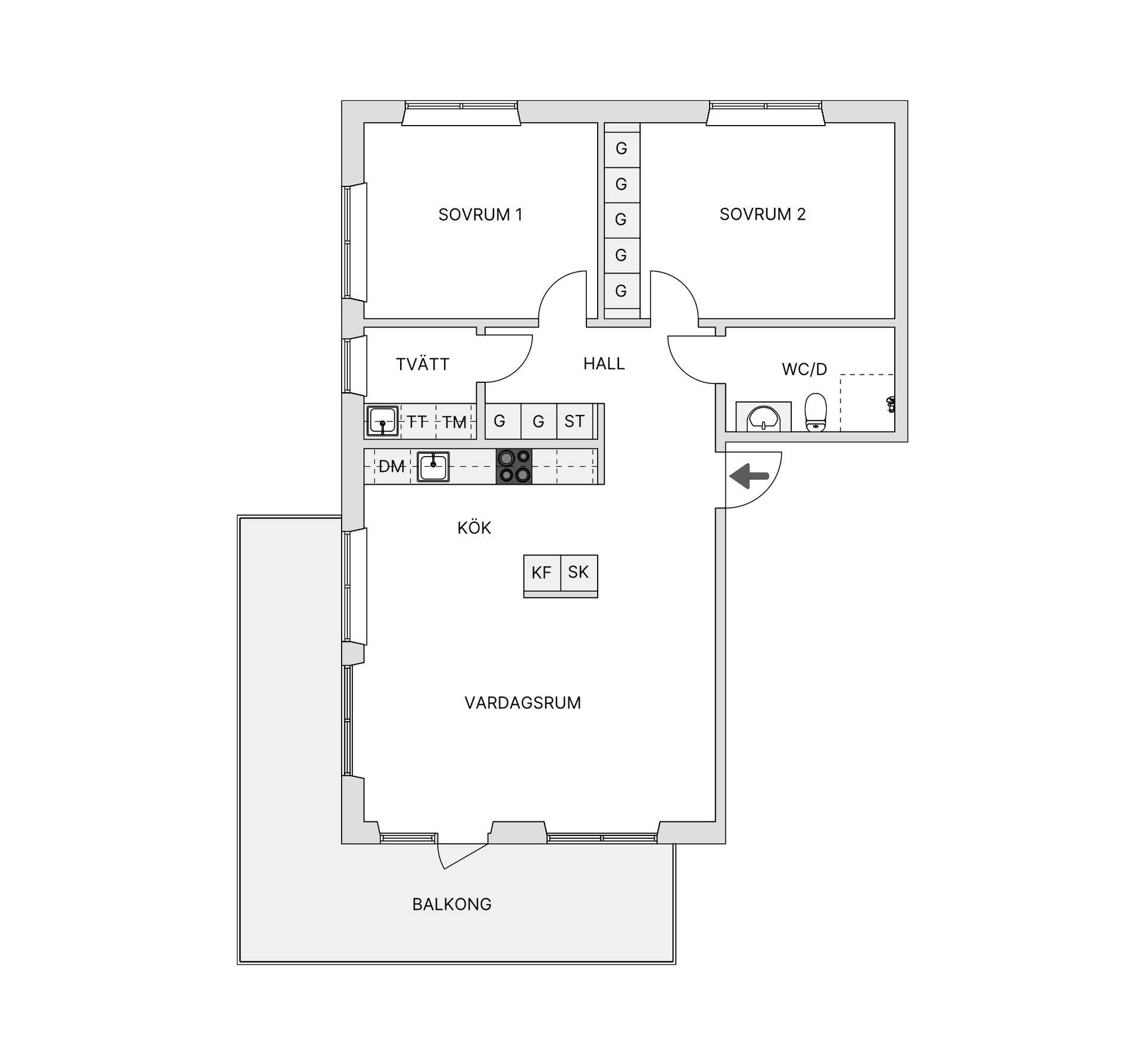 Bostadsrätt, Toppljusvägen 9, Torslanda - Hjuvik, Göteborg