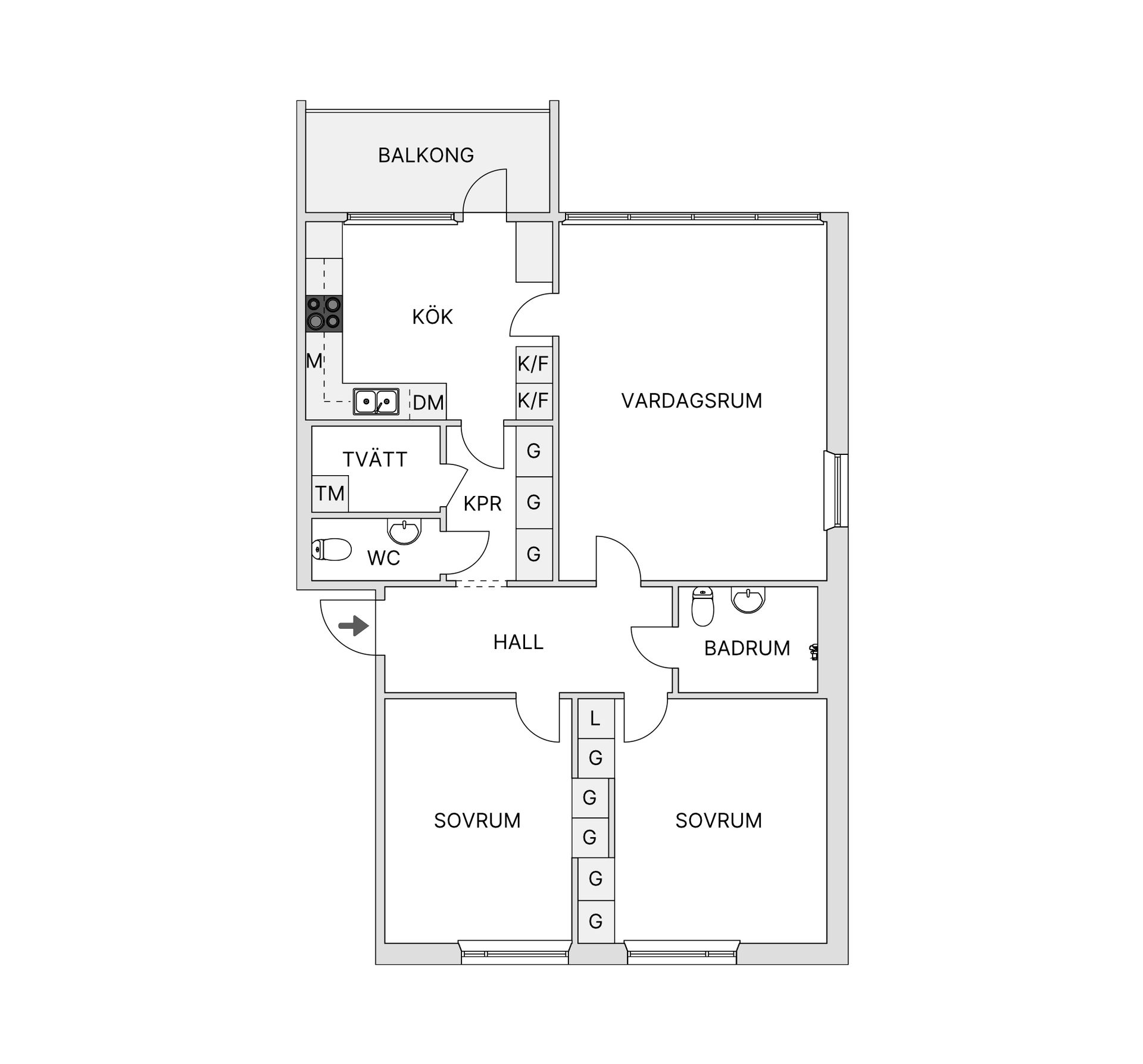 Bostadsrätt, Vårholmsbackarna 66, Vårberg/Skärholmen, Stockholm