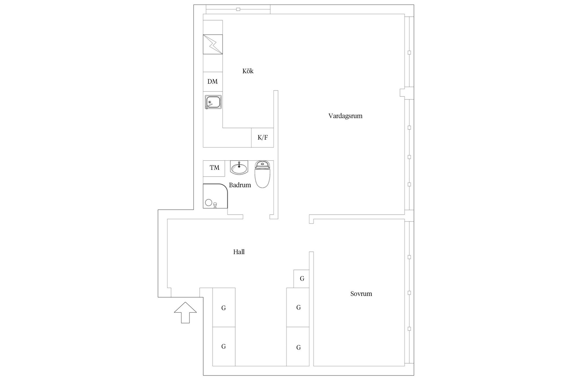 Bostadsrätt, Konsertgatan 7, Kaverös, Göteborg