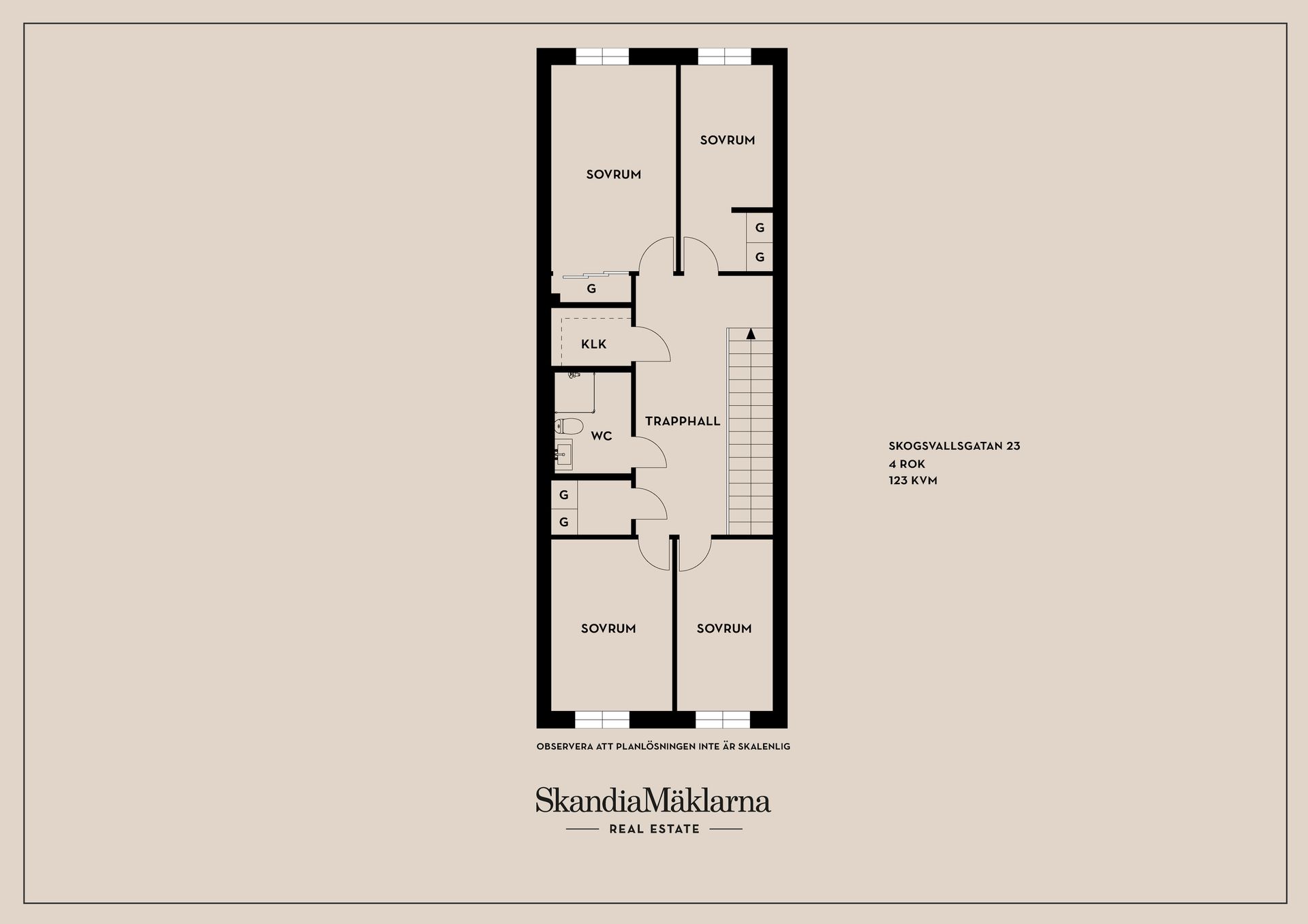 Radhus, Skogsvallsgatan 23, Hjulsbro, Linköping