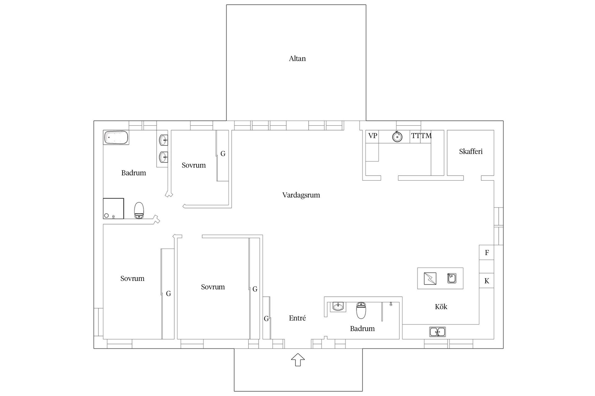 Villa, Klockstigen 3, Strängnäs