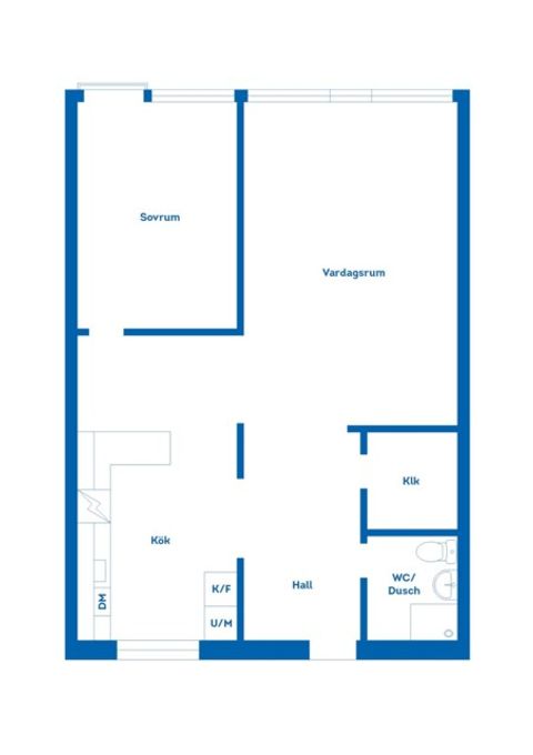 Bostadsrätt, Södra kungsgatan 18B, Söder, Gävle