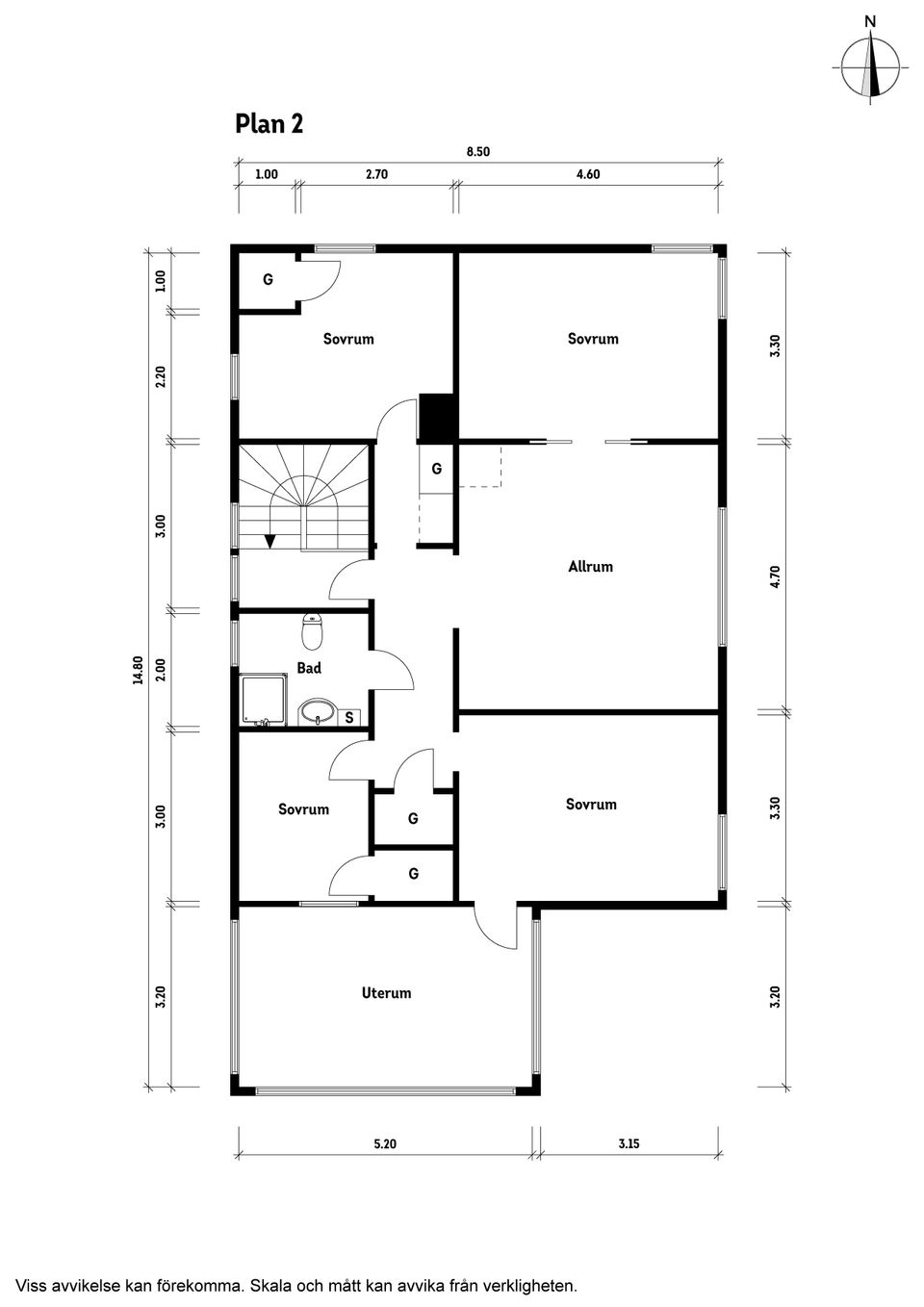 Villa, Kungsgatan 1, Ljungbyhed, Klippan