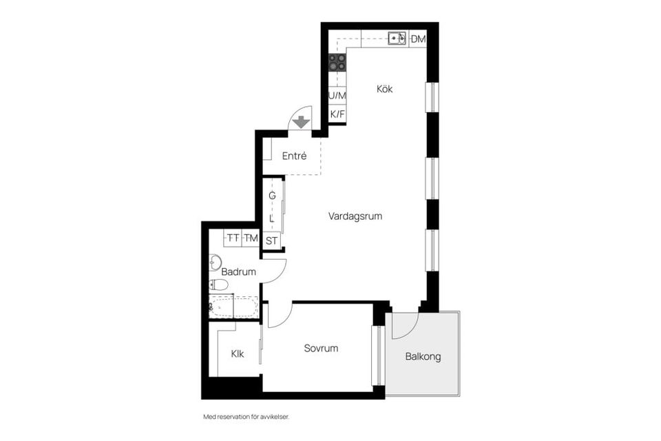 Bostadsrätt, Kabingatan 4C, Södra Ladugårdsängen, Örebro