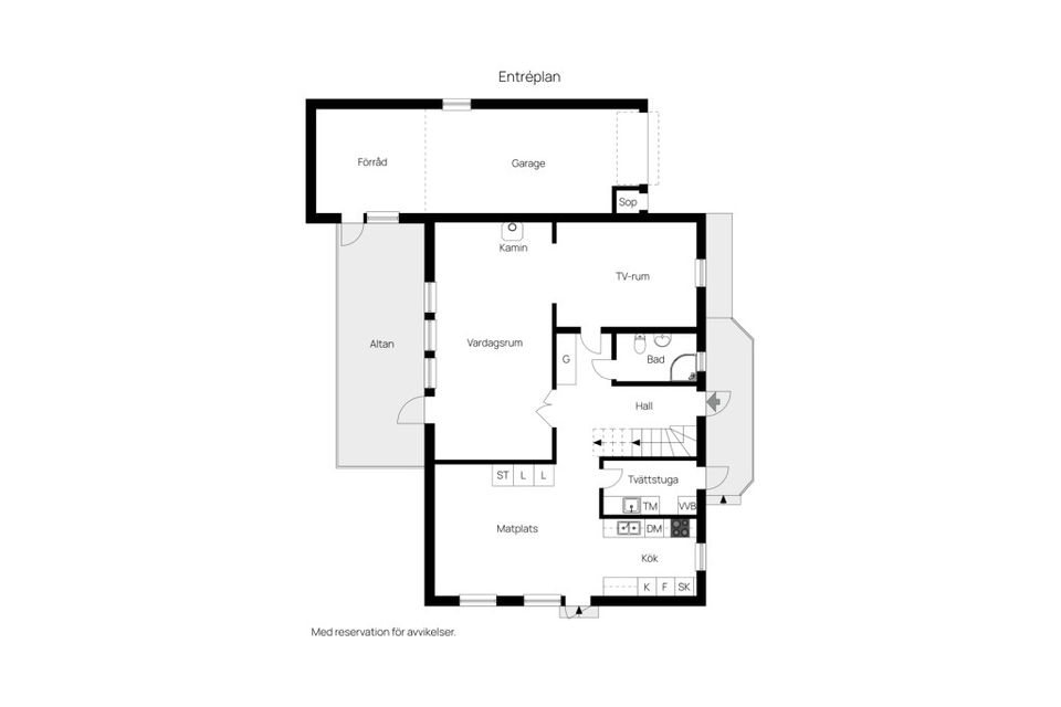 Villa, Bergsstigen 17, Gådeåberget, Härnösand