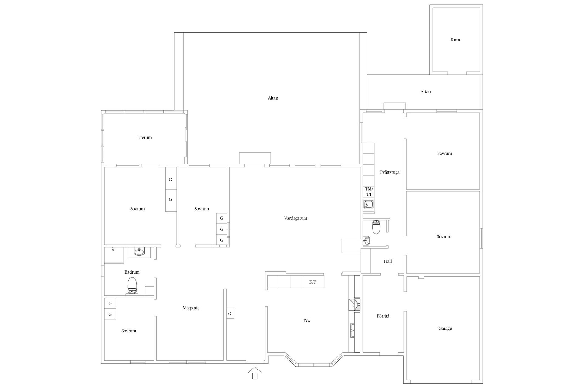 Villa, Höders väg 1, Ljungdala, Hässleholm