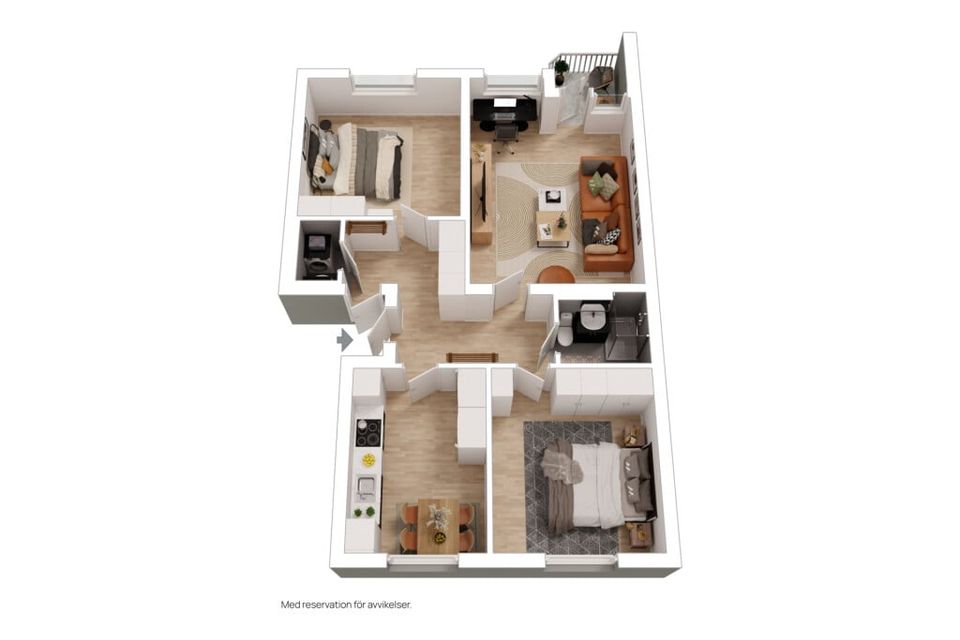 Bostadsrätt, Brunnshusgatan 22 D, Centrum, Härnösand