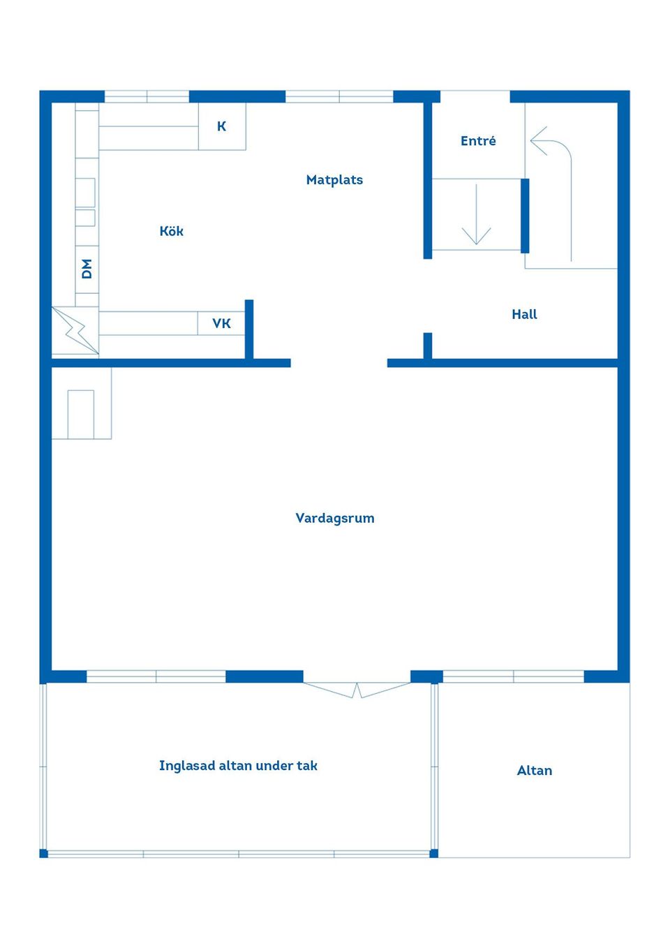 Bostadsrätt, Radhus, Majorsgatan 22F, Villastaden, Gävle