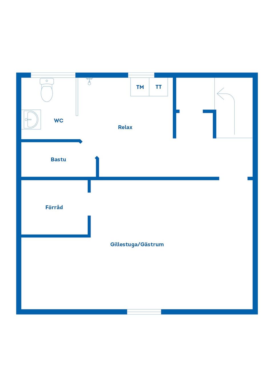 Bostadsrätt, Radhus, Majorsgatan 22F, Villastaden, Gävle