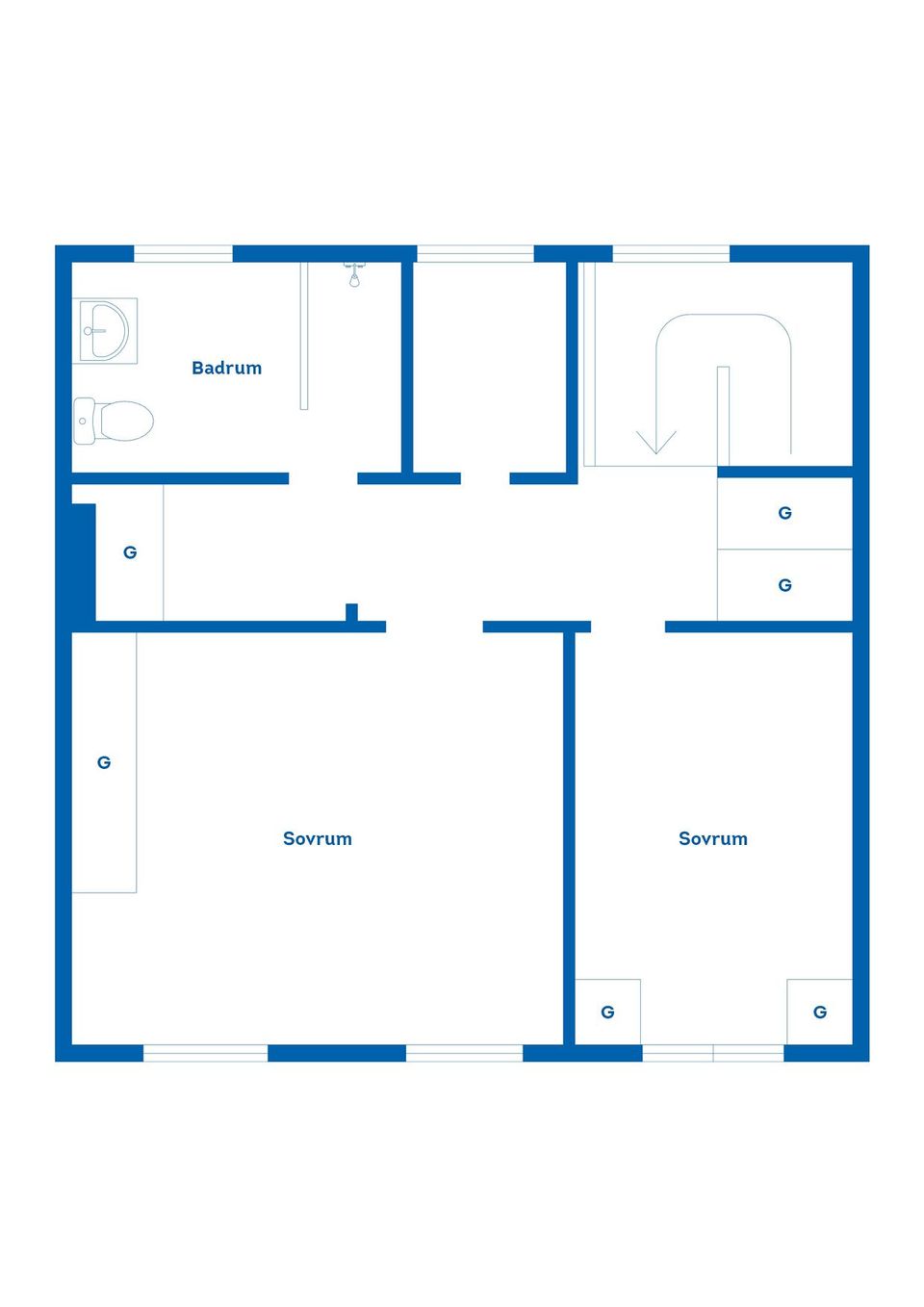 Bostadsrätt, Radhus, Majorsgatan 22F, Villastaden, Gävle