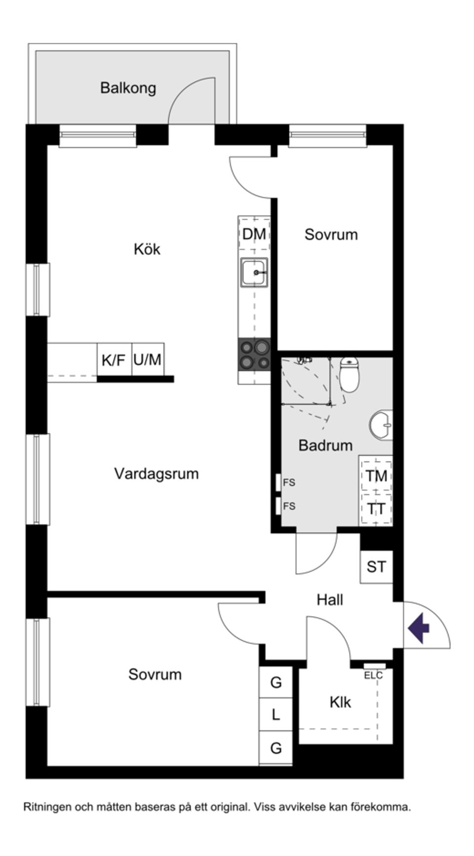 Bostadsrätt, Lidköpingsvägen 4B, Hammarbyhöjden, Johanneshov, Stockholm