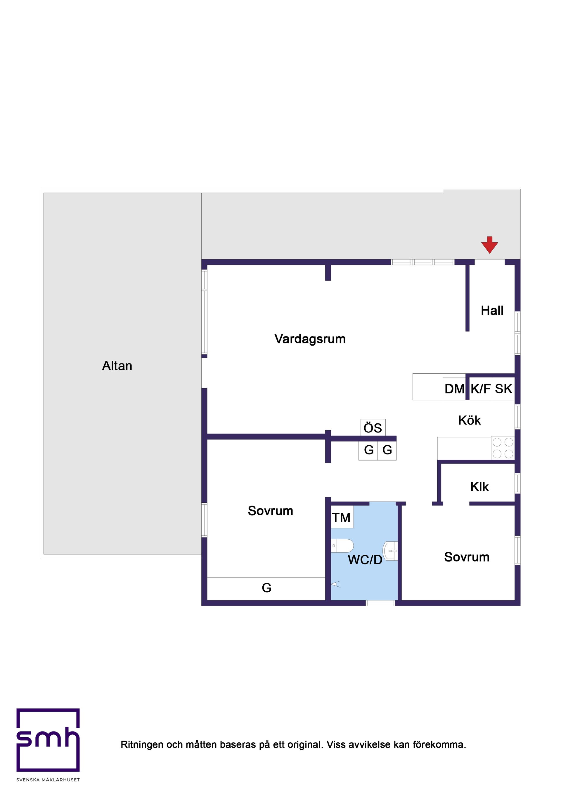 Villa, Vedahöjden 49, Tungelsta, Haninge