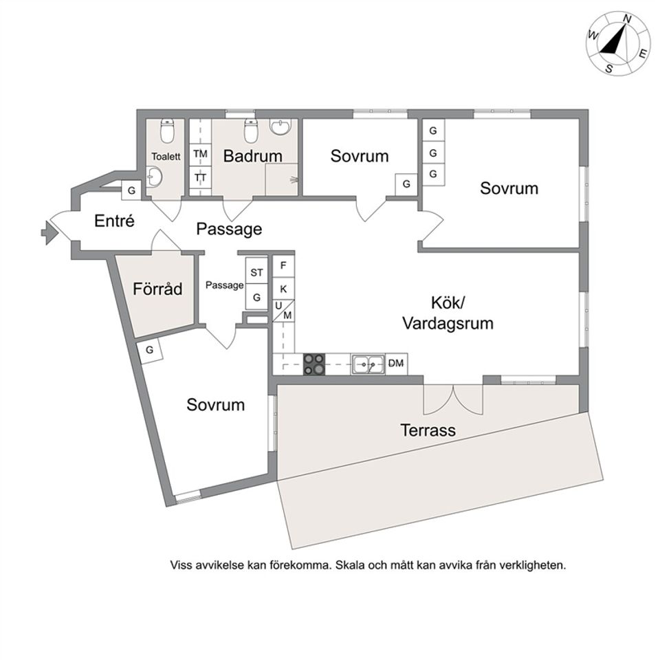 Bostadsrätt, Norra Promenaden 128, Centralt, Norrköping