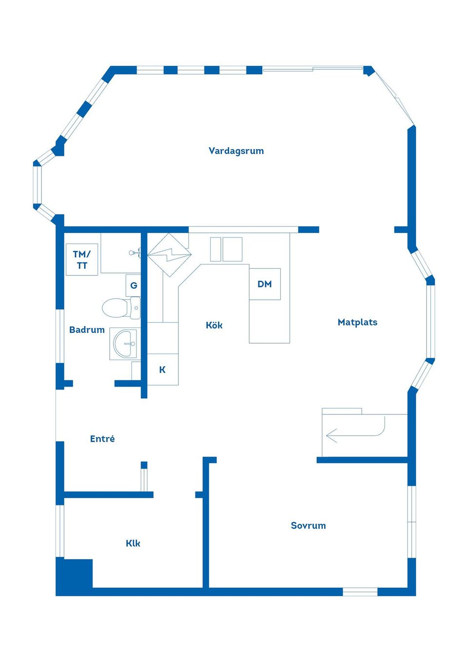 Villa, Paradisvägen 7F, Täppet, Kristianstad