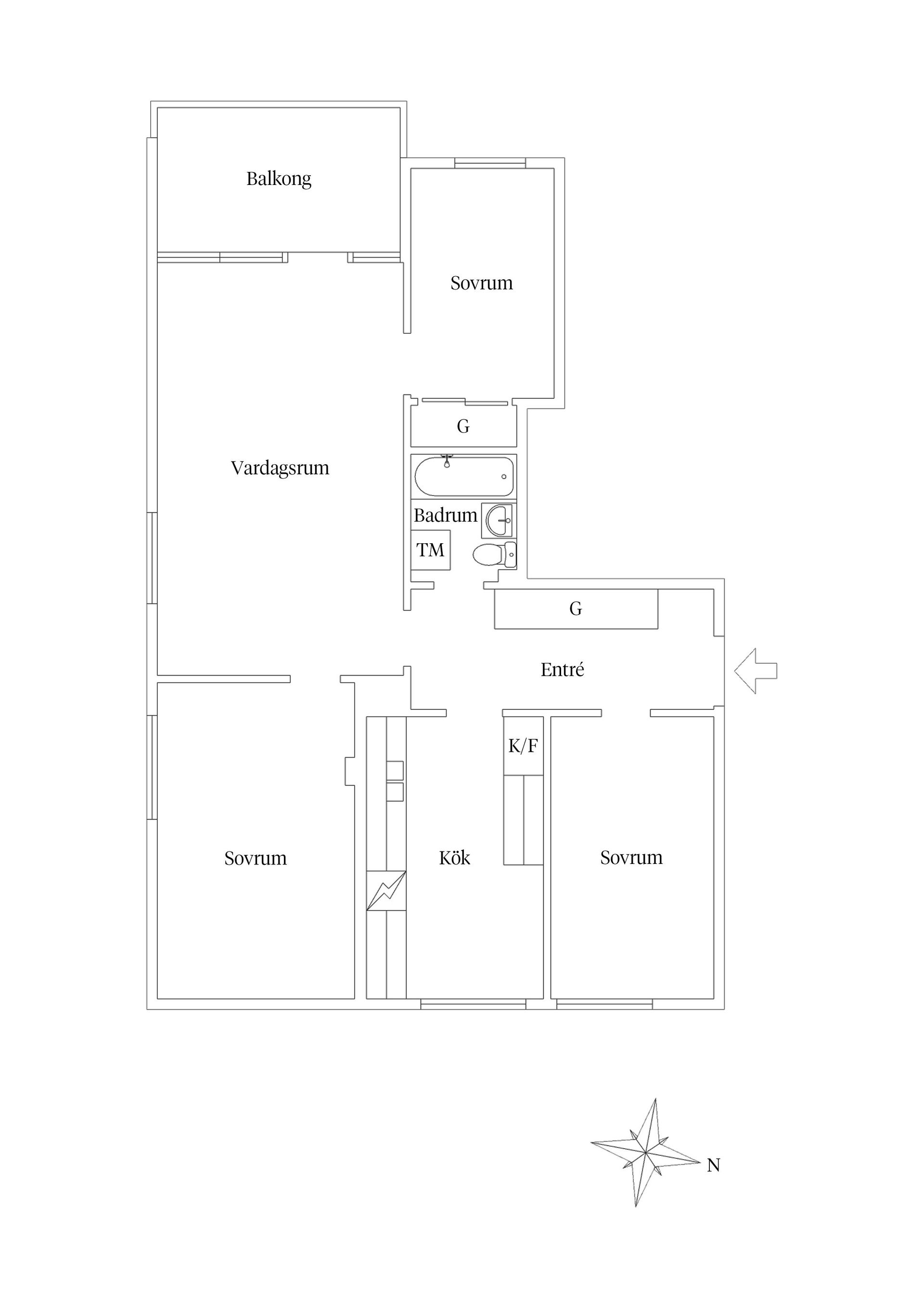Bostadsrätt, Opphemsgatan 6, Gottfridsberg, Linköping