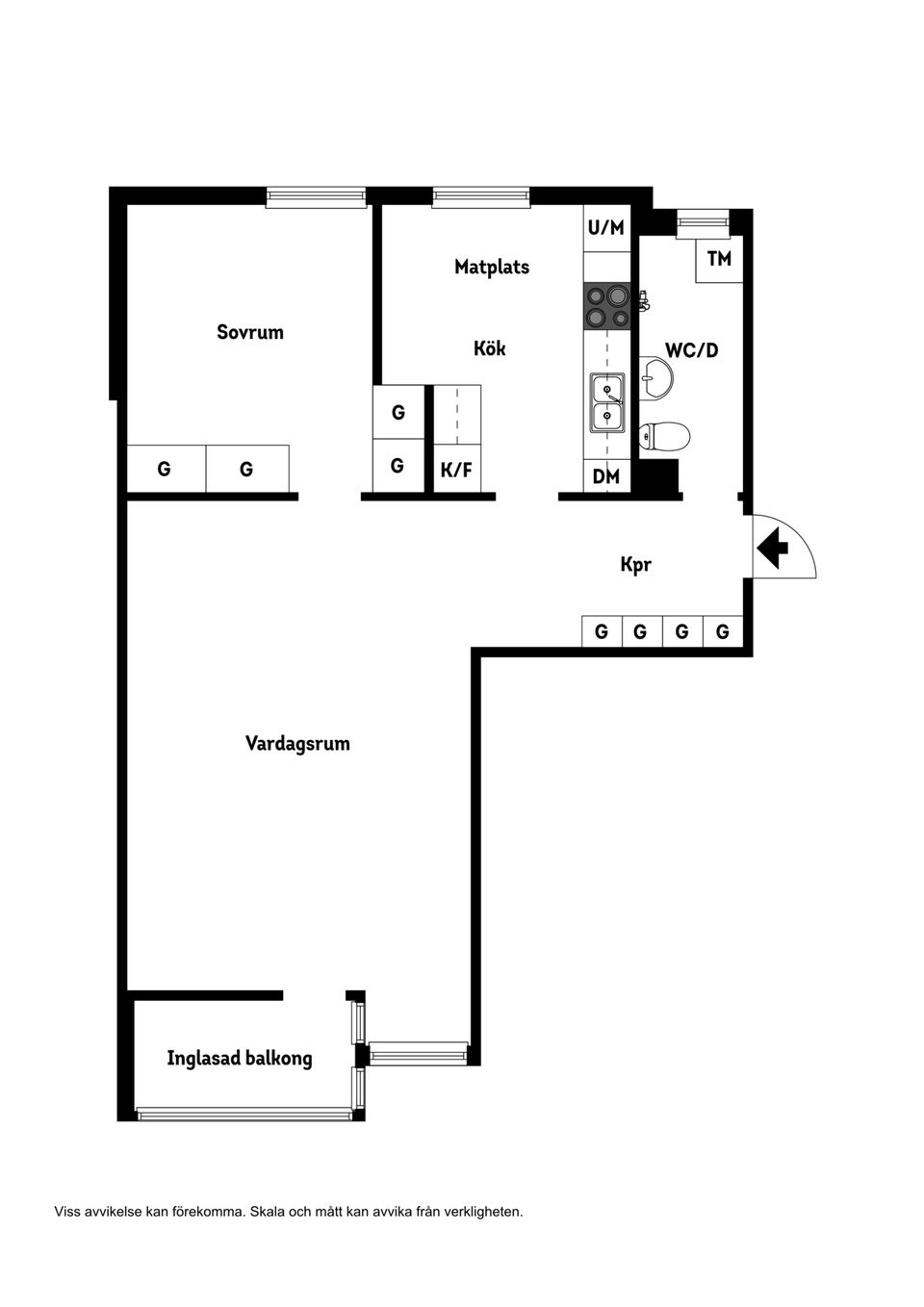 Bostadsrätt, Hårdängegatan 14 B, Tegelplan, Östersund