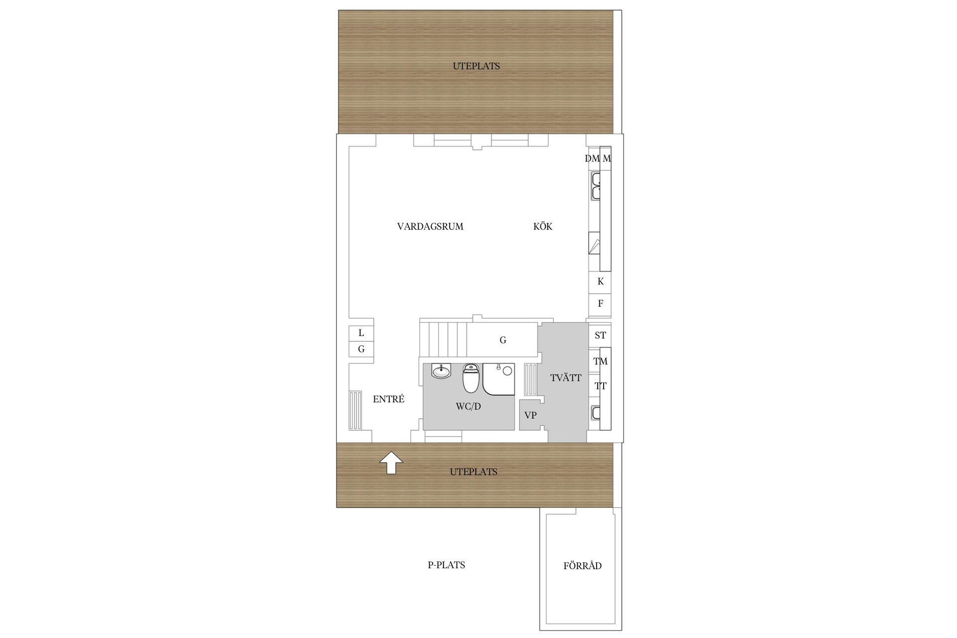 Bostadsrätt, Lugnets väg 13E, Lugnet, Växjö