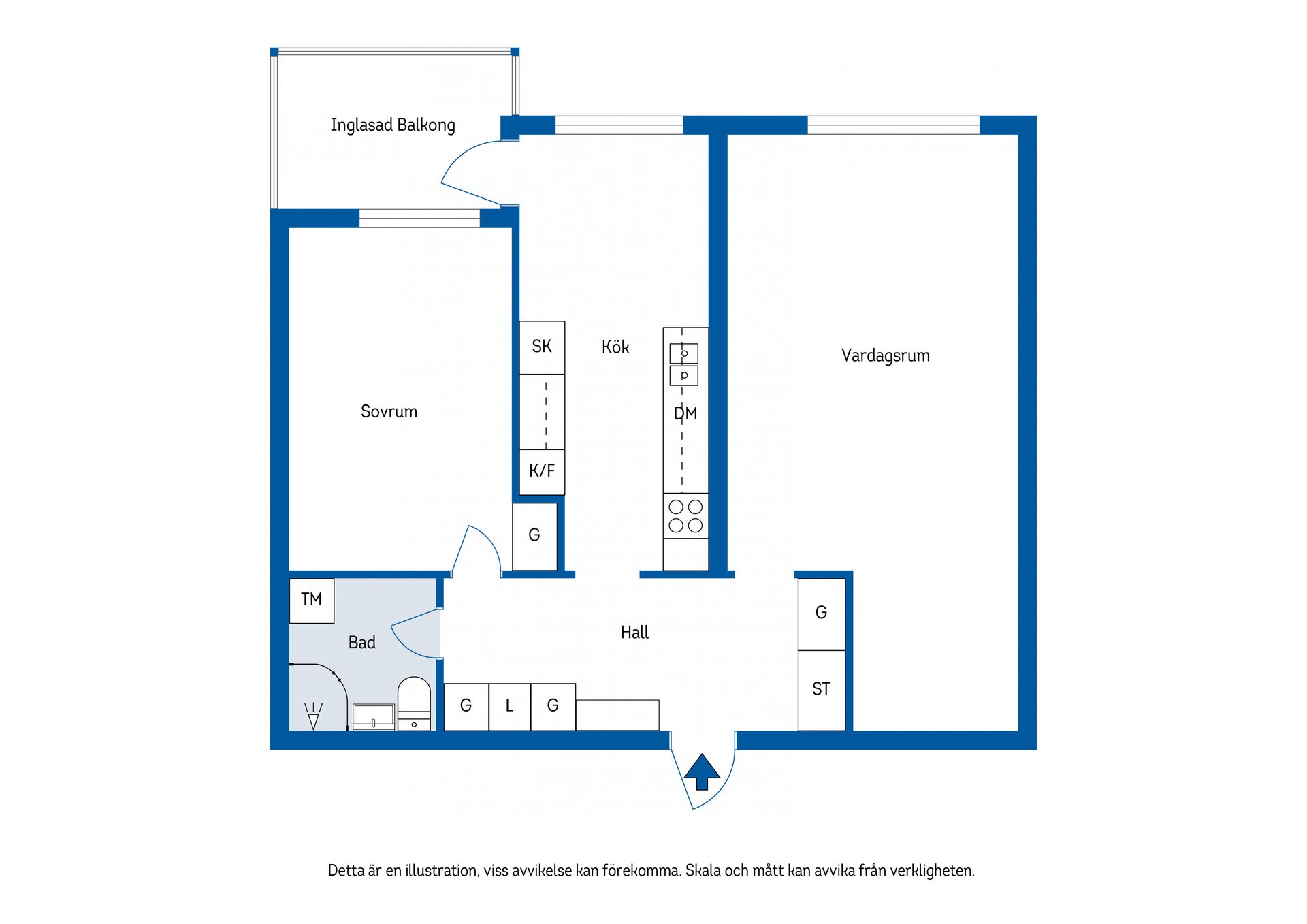 Bostadsrätt, Högomsvägen 52, Granlo, Sundsvall