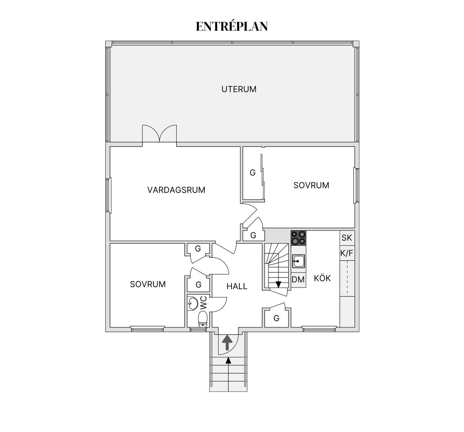 Villa, Viggvägen 8, Frufällan, Borås