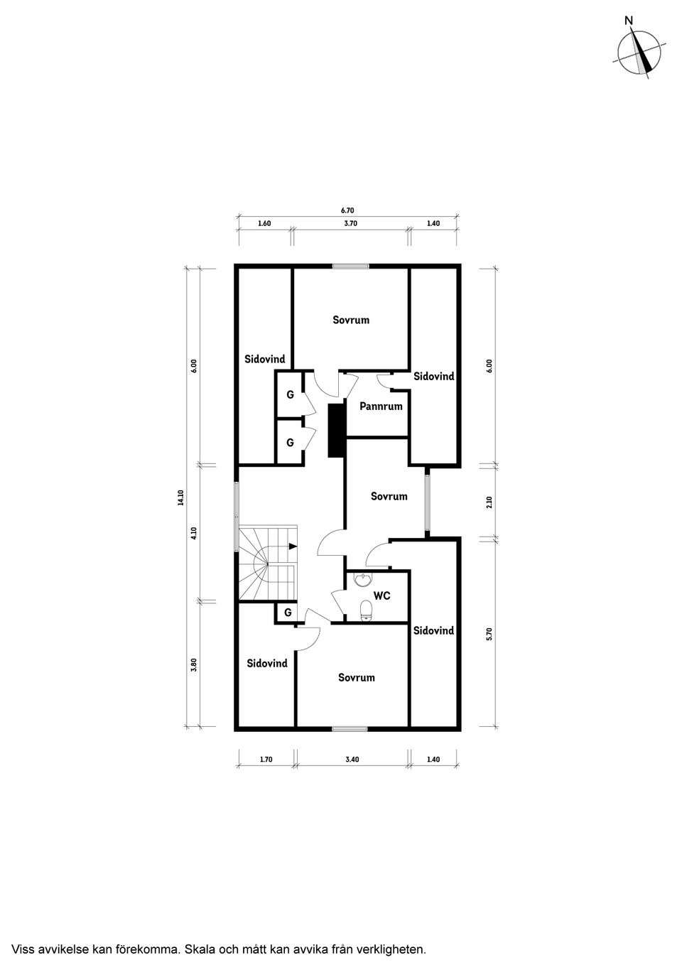 Villa, Björnvägen 4, Sollebrunn, Alingsås