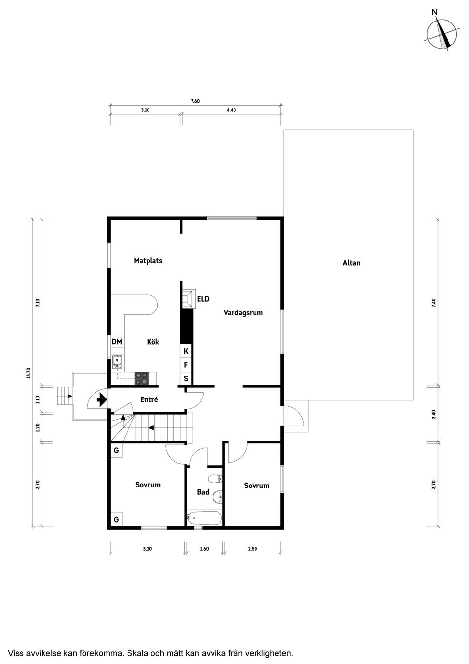 Villa, Björnvägen 4, Sollebrunn, Alingsås