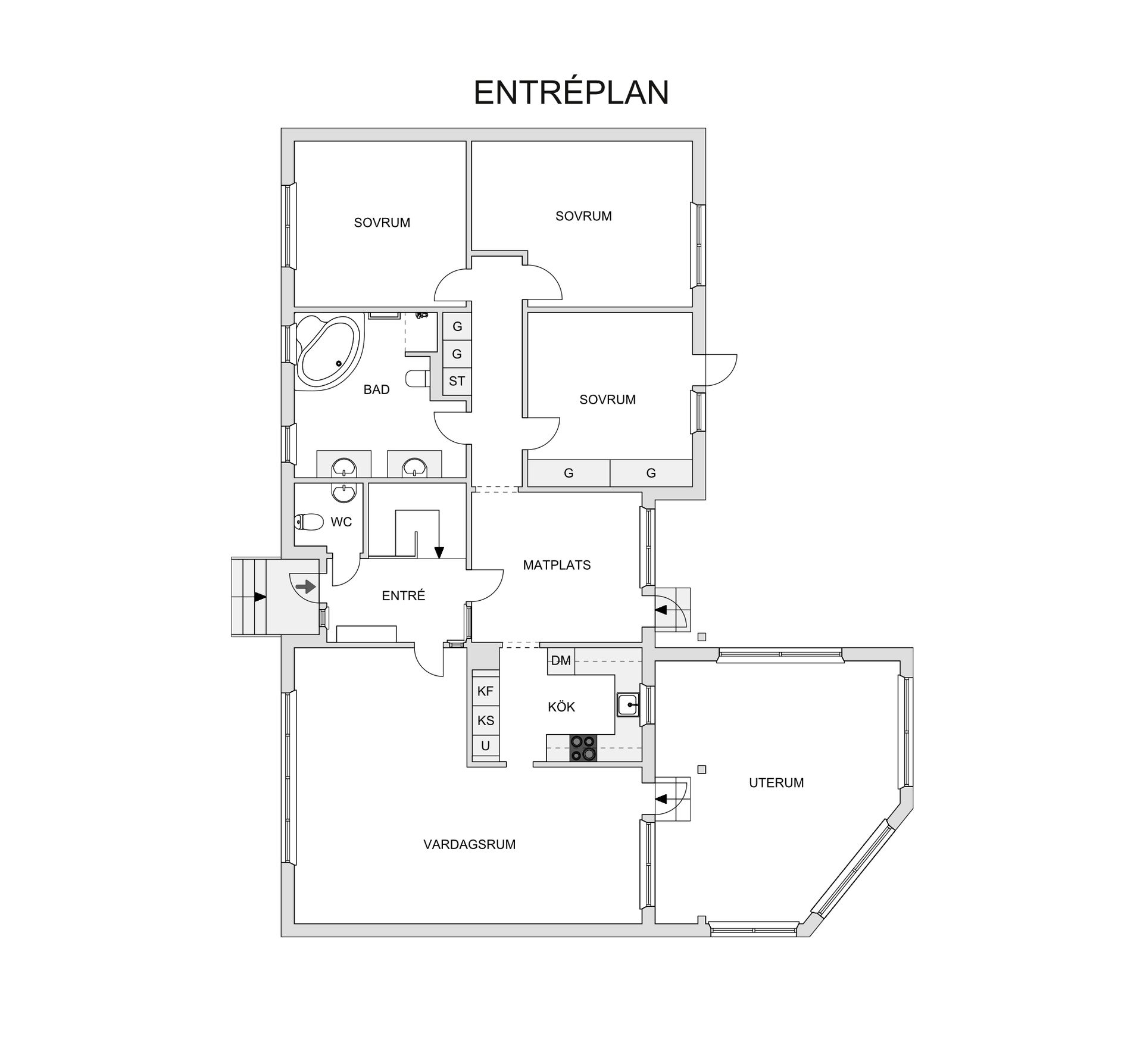Villa, Trädgårdsvägen 10A, Sofieberg, Tyresö