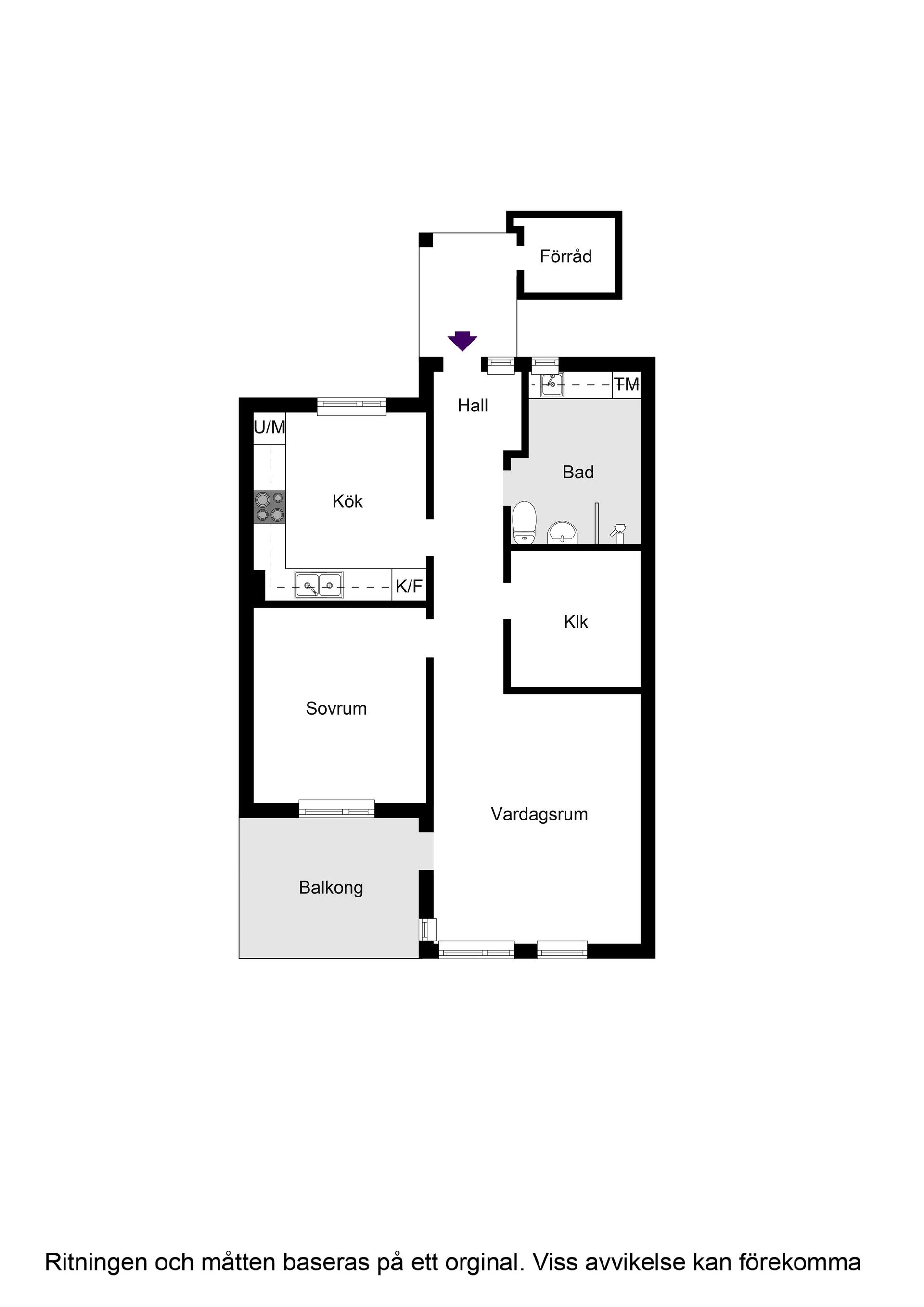 Bostadsrätt, Zetterlunds väg 9B, Kragstalund, Vallentuna