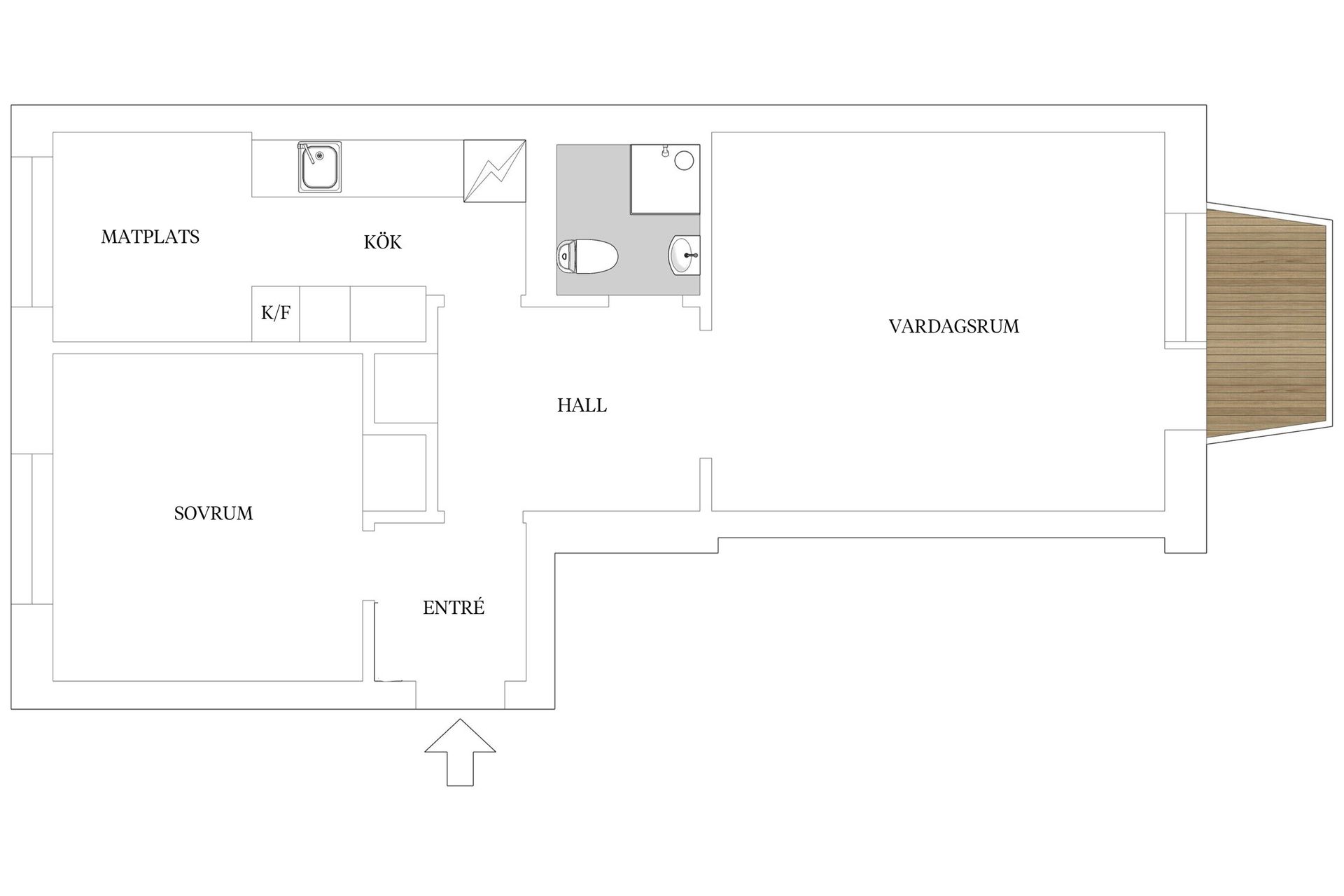 Bostadsrätt, Almvägen 15D, Egna hem, Kristianstad