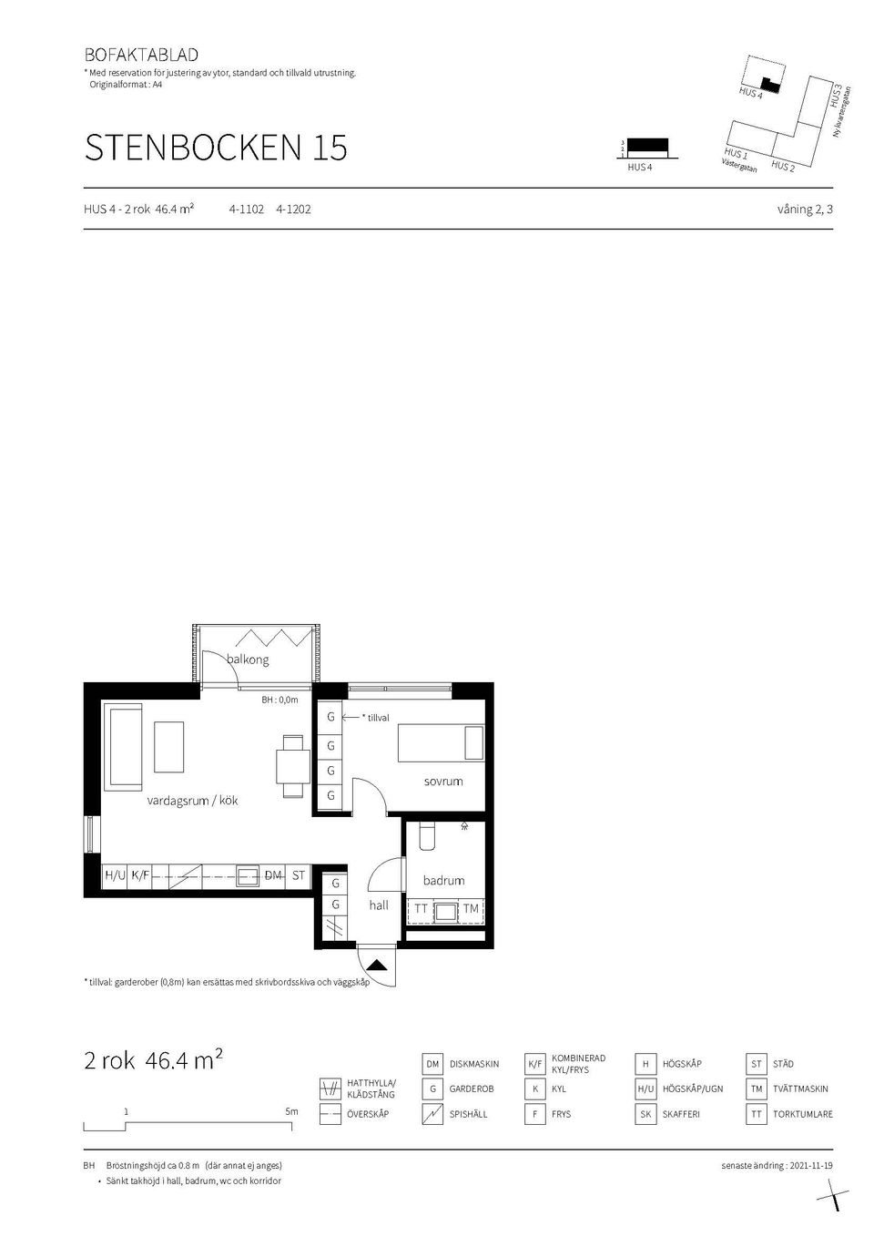 Bostadsrätt, Knopvägen 3B, Eslöv