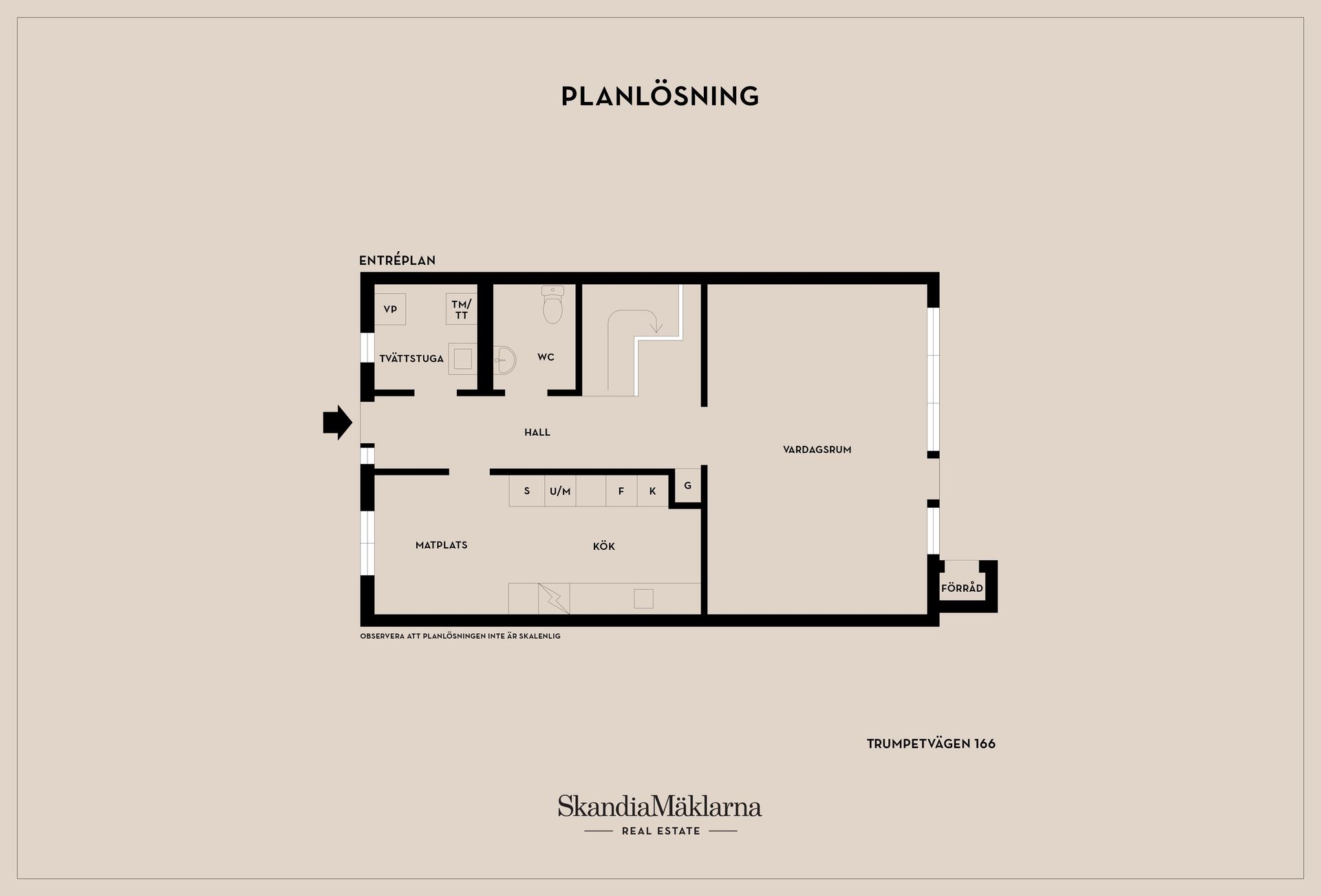 Radhus, Trumpetvägen 166, Slagsta, Eskilstuna