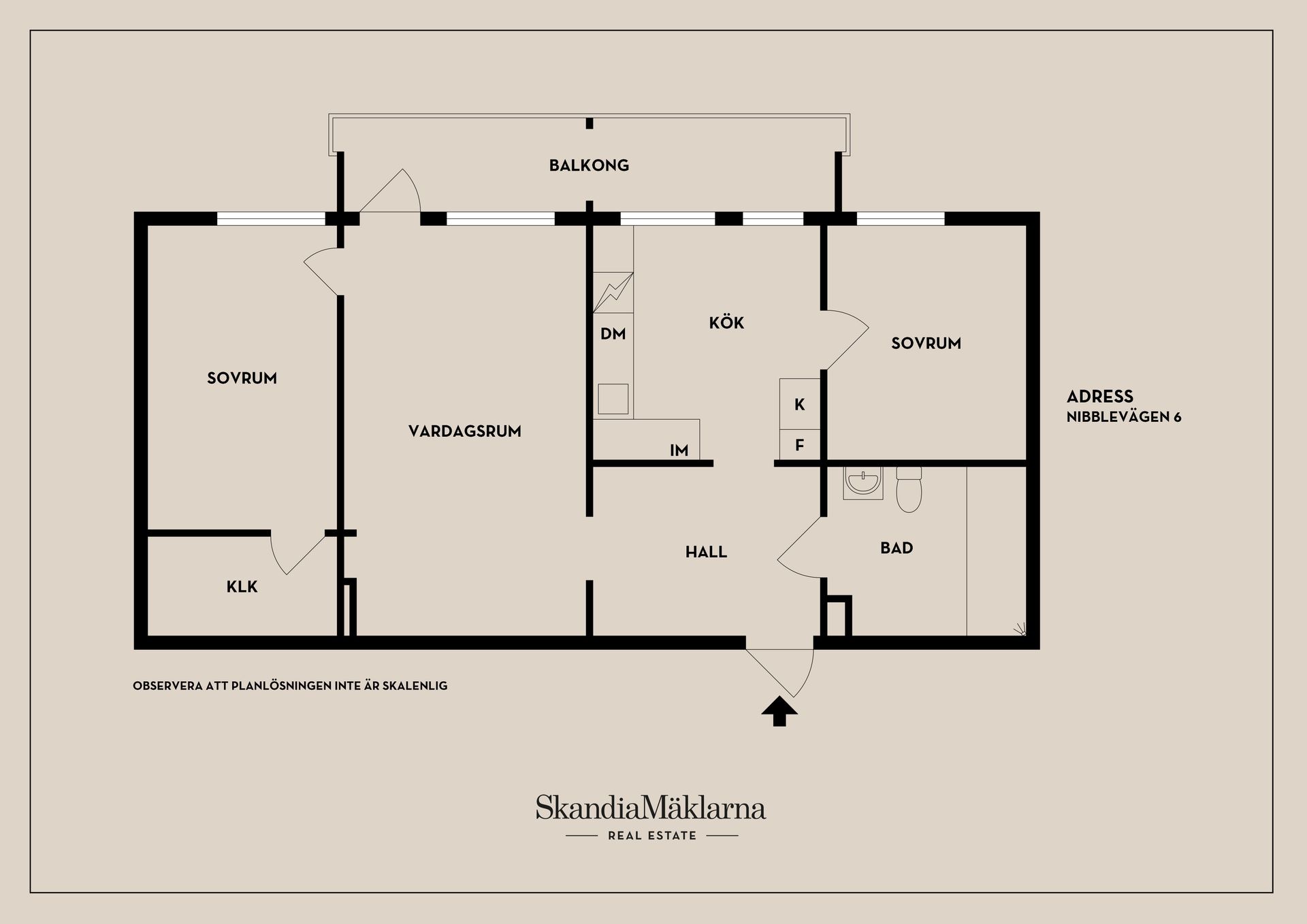 Bostadsrätt, Nibblevägen 6, Tullinge Torg, Botkyrka