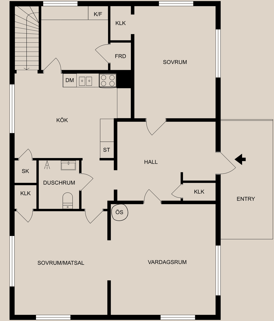 Villa, Bossgårdsvägen 16, Norrköping