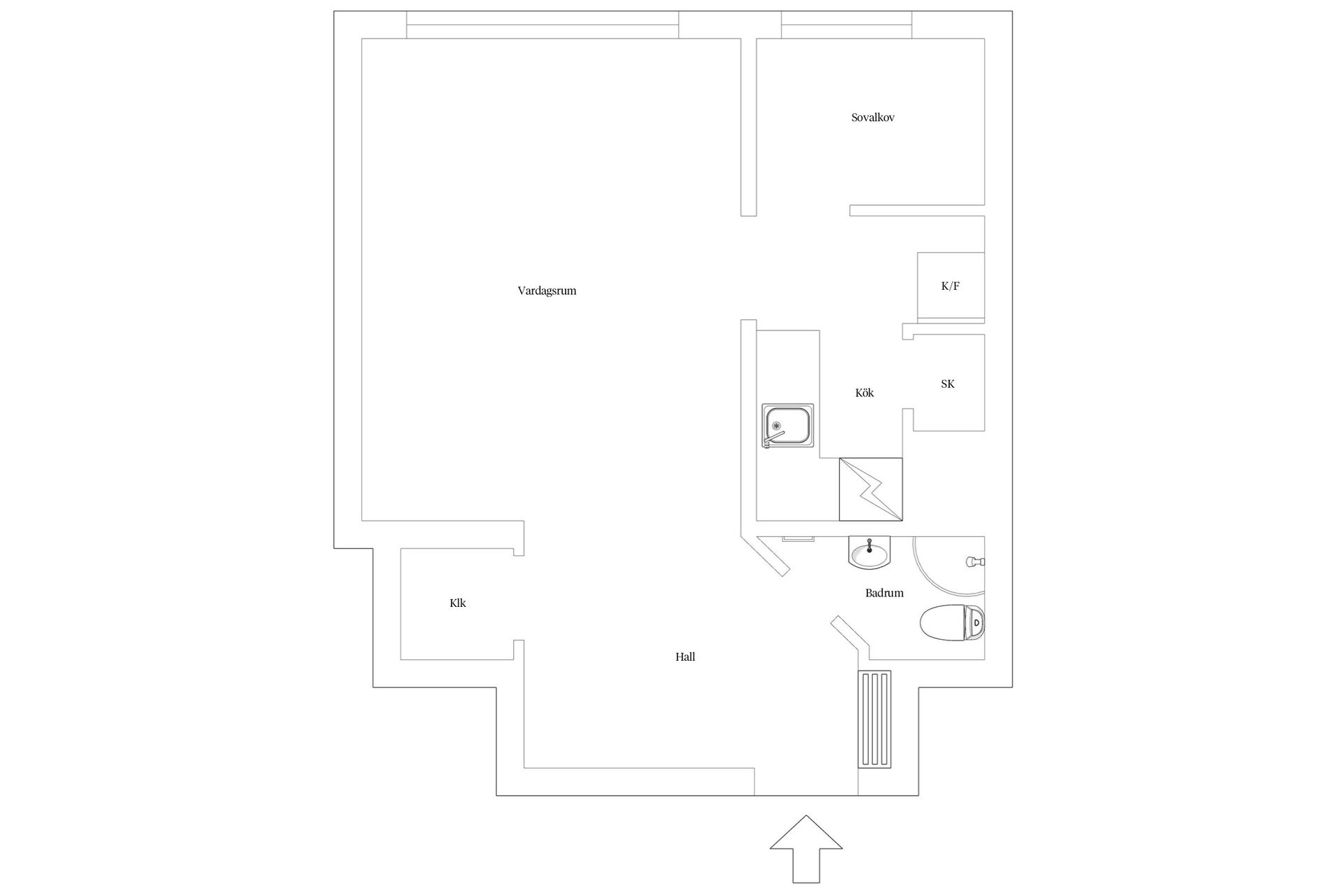 Bostadsrätt, Ehrensvärdsgatan 3, Rörsjöstaden, Malmö