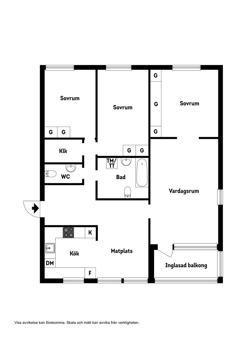 Bostadsrätt, Aspnäsvägen 4, 4tr, Jakobsberg, Järfälla