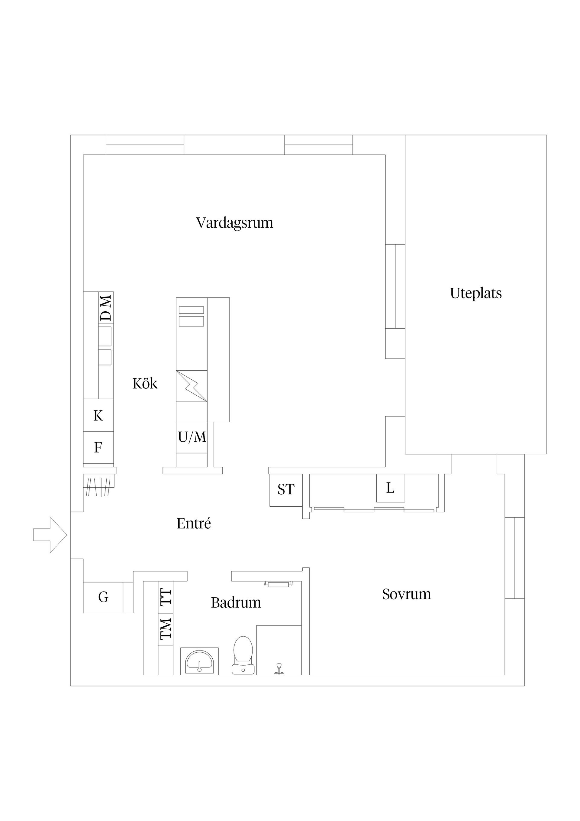 Bostadsrätt, Hanekindsgatan 3, Valla, Linköping