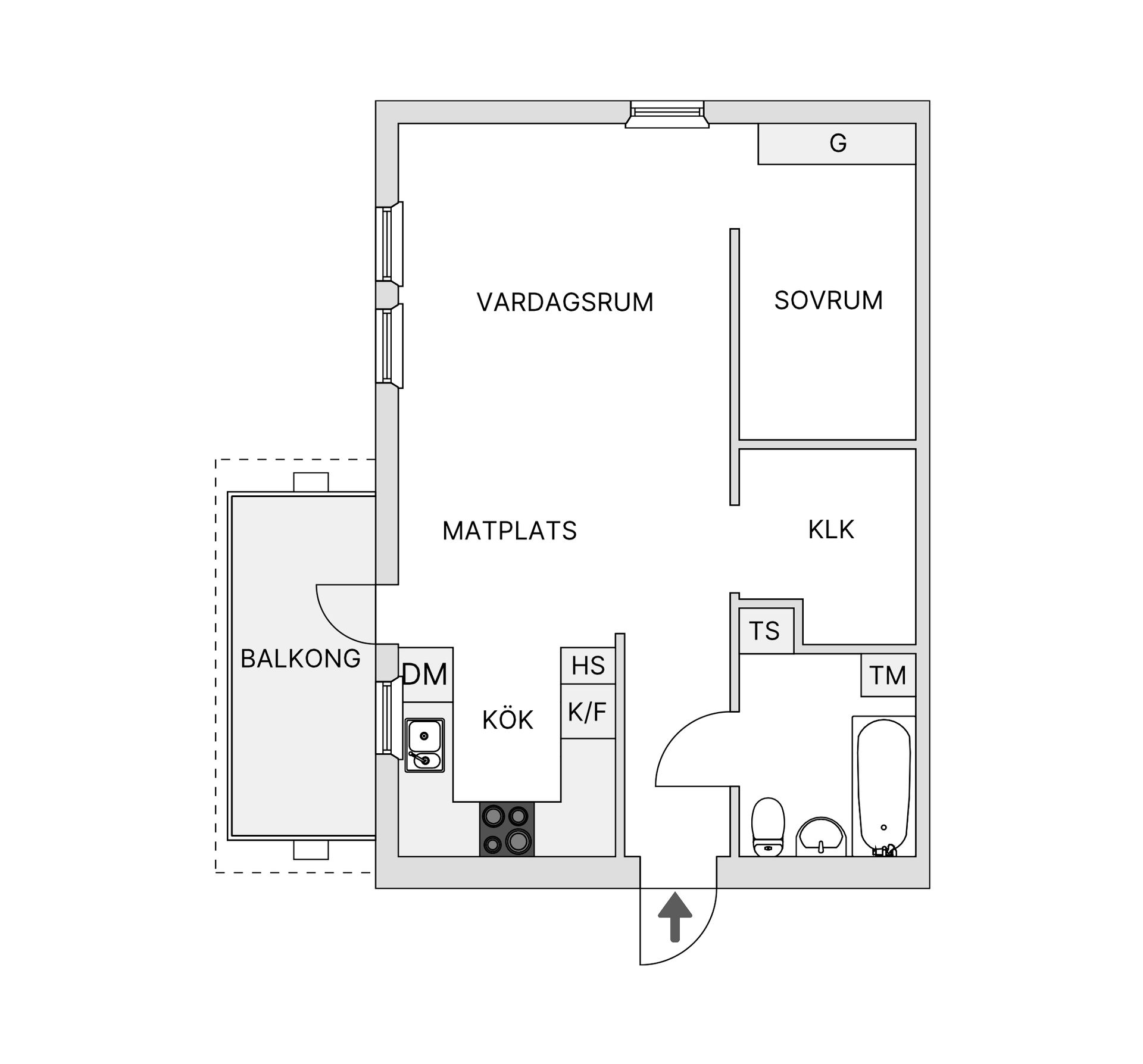 Bostadsrätt, Edövägen 26A, Västra Orminge, Nacka