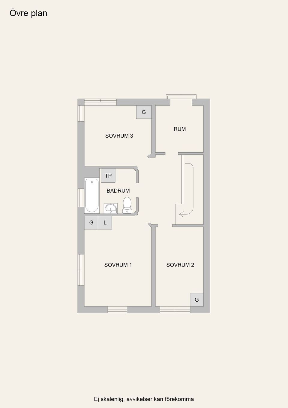 Bostadsrätt, Skogagatan 5B, Centralt, Nynäshamn