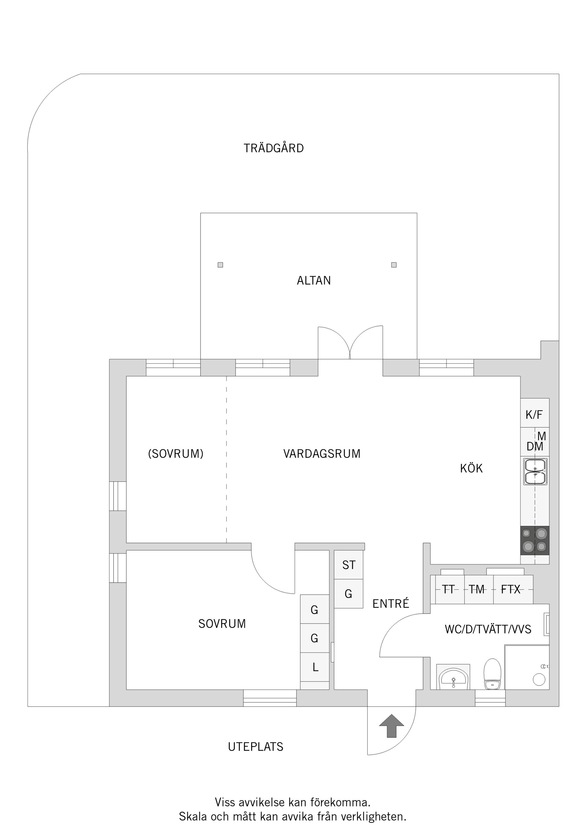 Bostadsrätt, Odlingsgatan 34, Ytterby Centrum, Kungälv