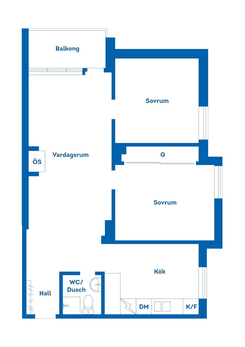 Bostadsrätt, Drottninggatan 21C, Trossö, Karlskrona
