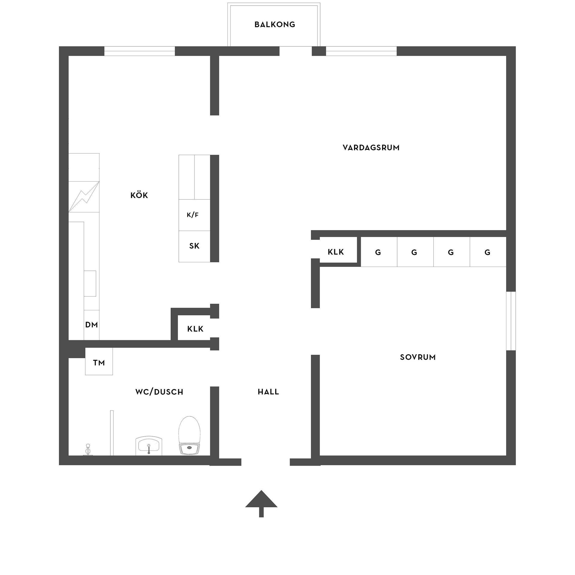 Bostadsrätt, Kapellvägen 24D, Gånghester, Borås