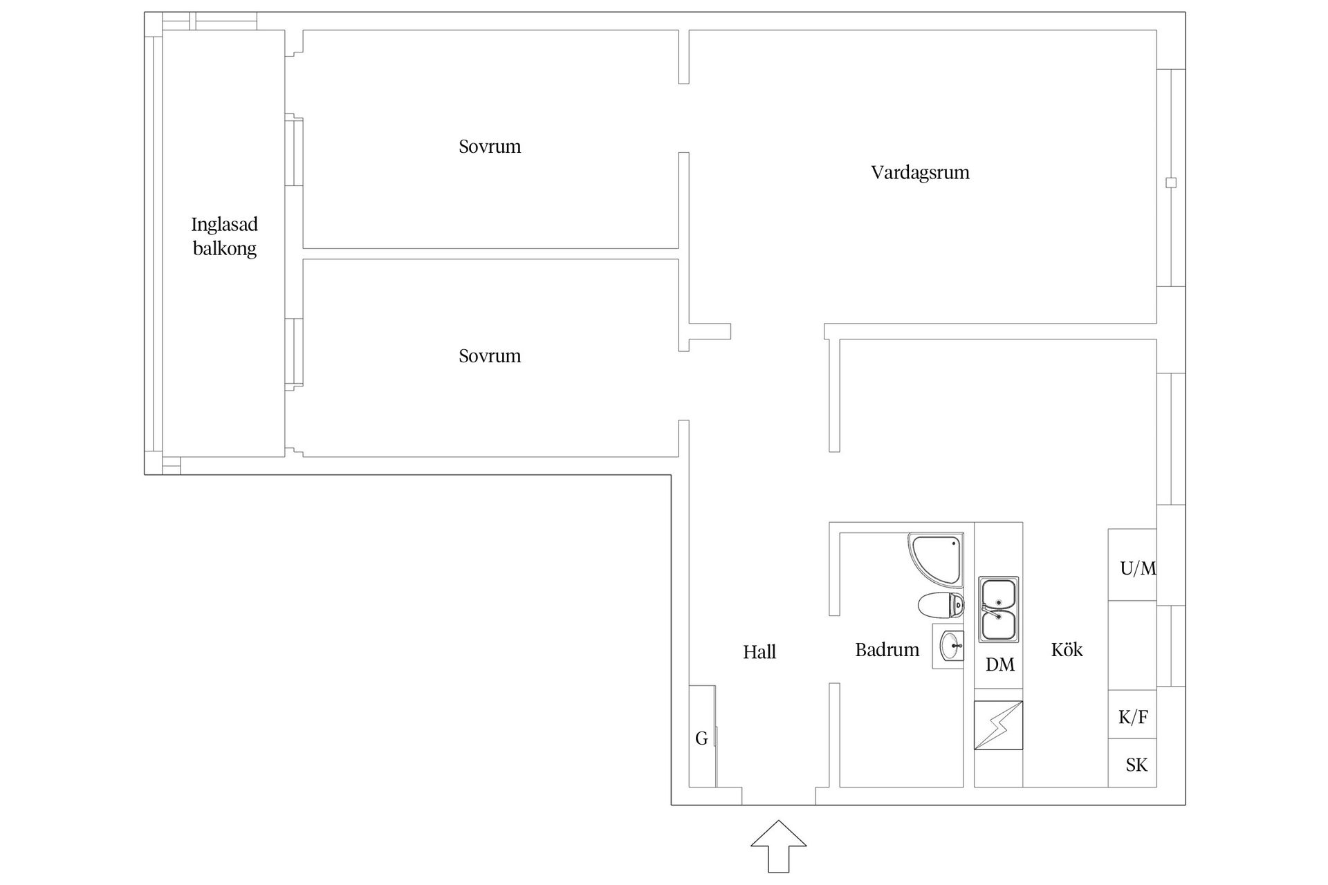 Bostadsrätt, Balladgatan 33, Högaholm, Malmö